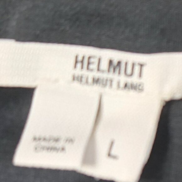 Helmut Lang Sz Large Womens Black Slim SLV DD Dress - Picture 2 of 8